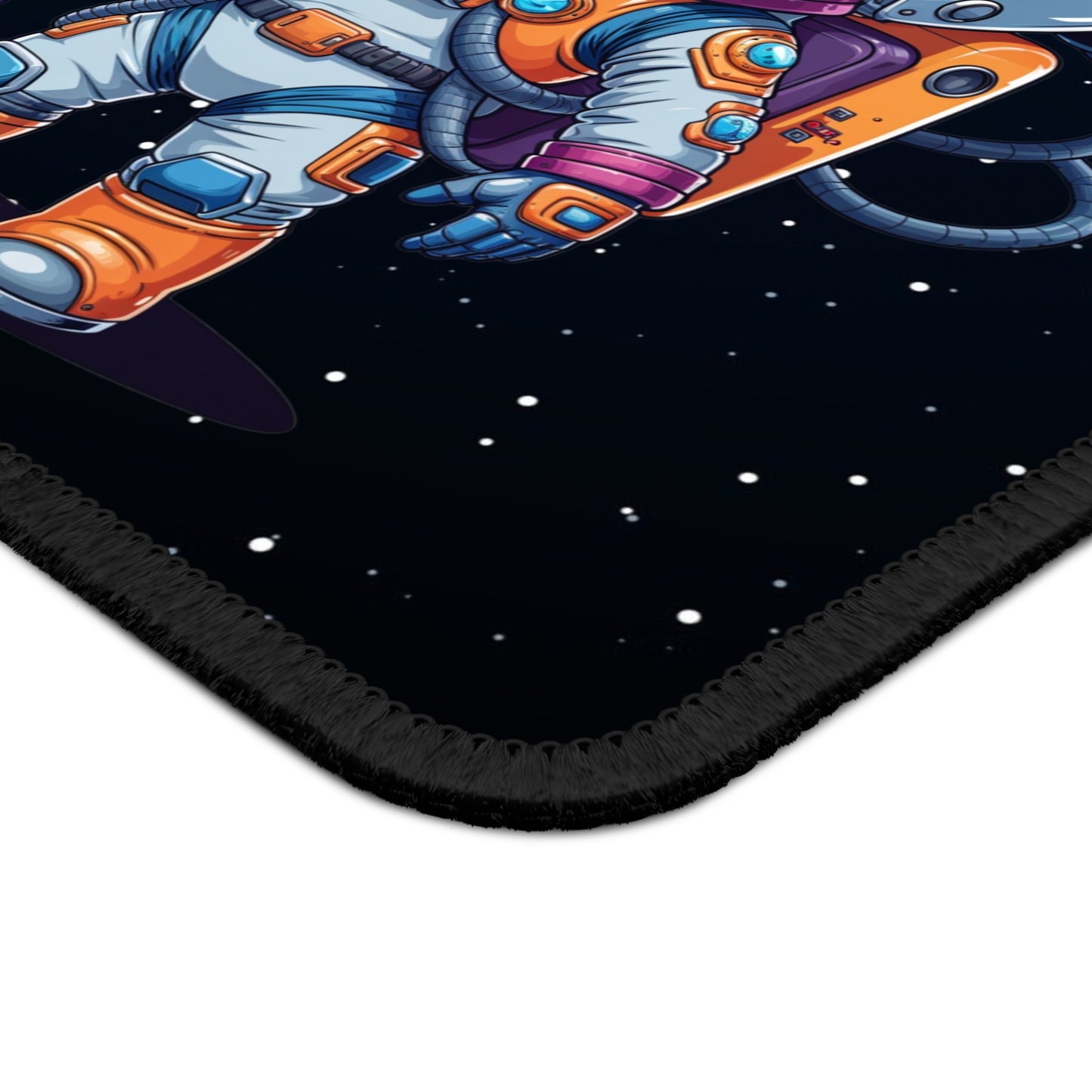 Cute Space Explorer Mouse Pad