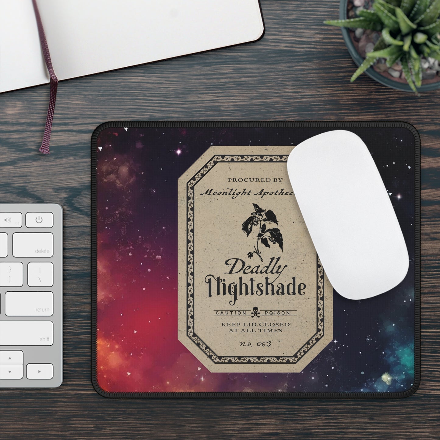 Deadly Nightshade Mouse Pad