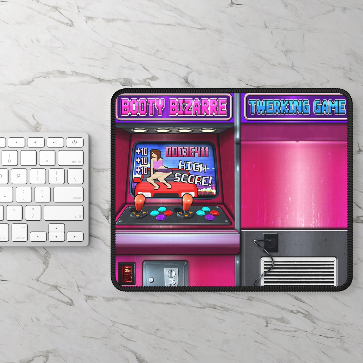 Booty Bizarre Twerking Game Mouse Pad