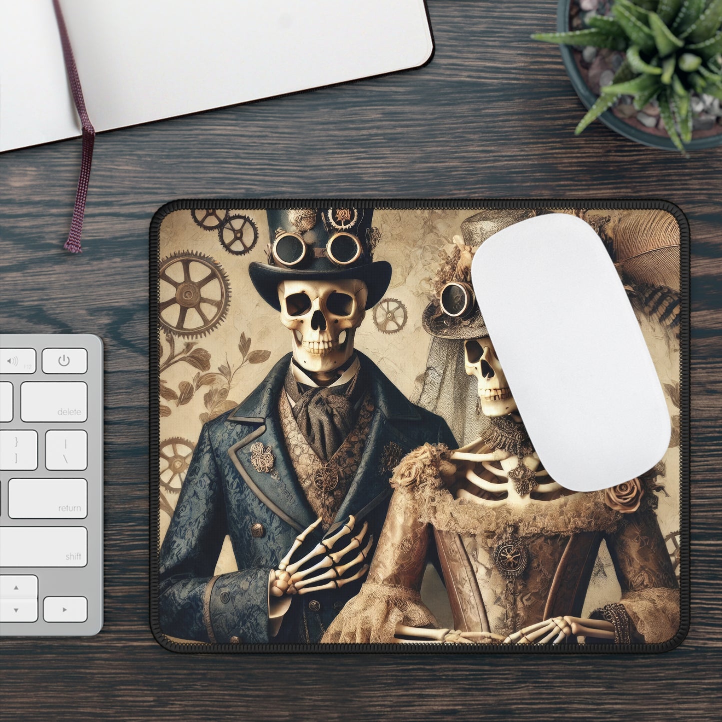 Steampunk Eternal Union Mouse Pad