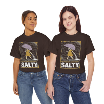 Salty Spilling Secrets Funny T-Shirt