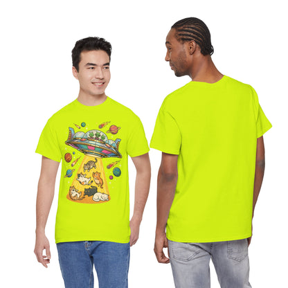 Alien Cat Abduction T-Shirt