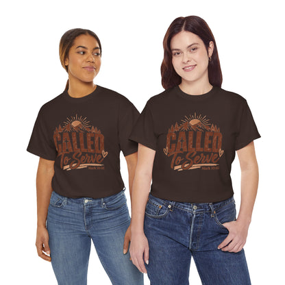 Called to Serve Mark 10:45 Christian T-Shirt