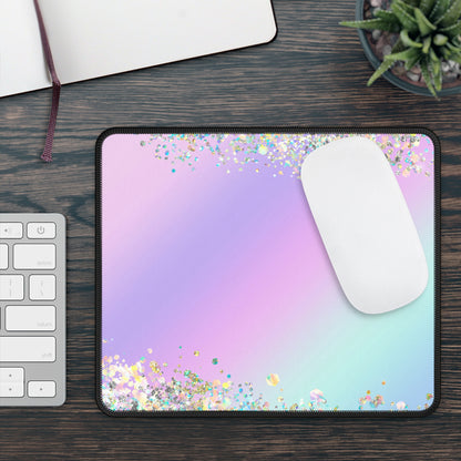 Pastel Glitter Dreams Mouse Pad