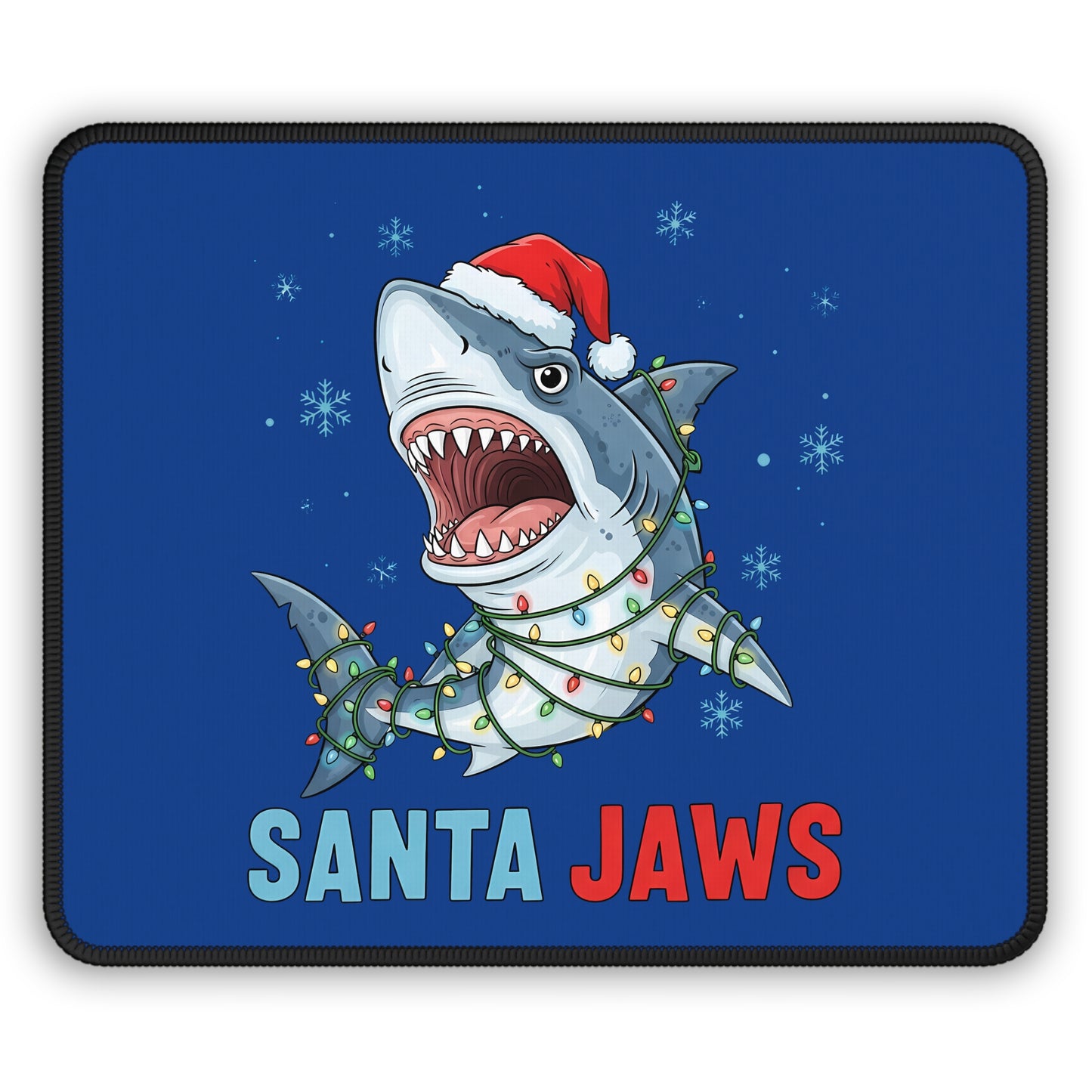 Santa Jaws Mouse Pad