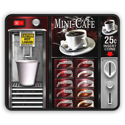 Mini Café Coffee Machine Mouse Pad