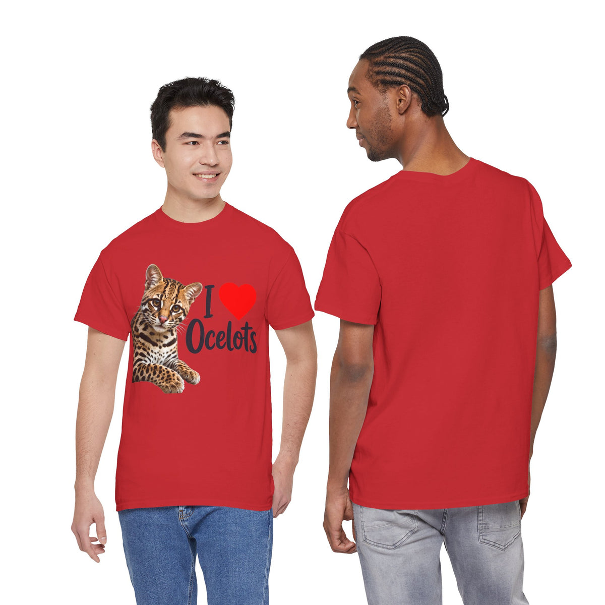 I Love Ocelots T-Shirt