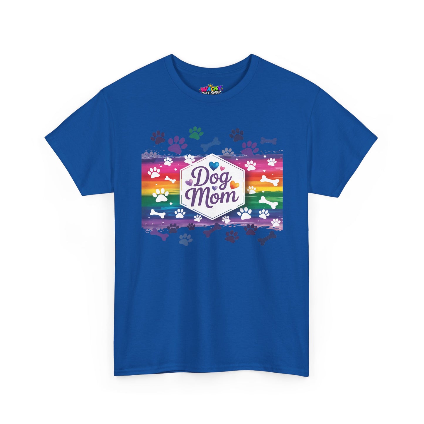 Dog Mom Rainbow T-Shirt