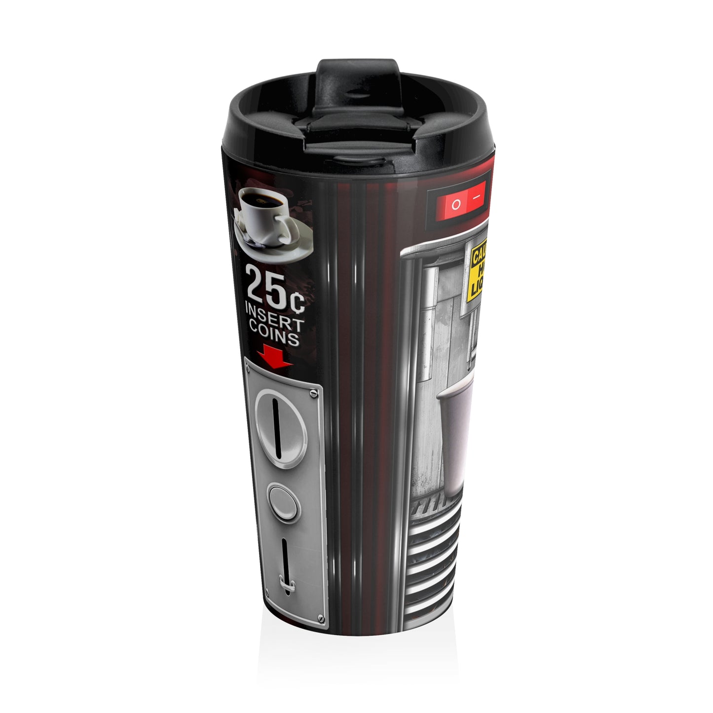 Hot Liquid Dispenser Travel Mug