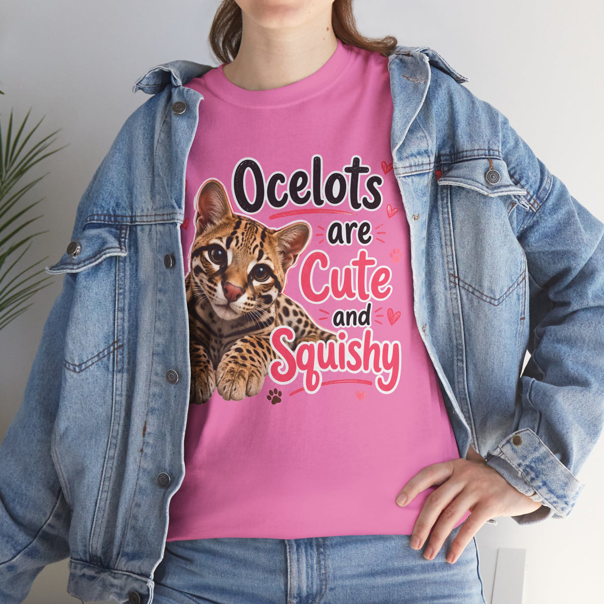 Ocelots Are Cute and Squishy T-Shirt