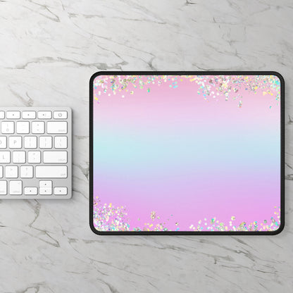 Pastel Glitter Dreams Mouse Pad