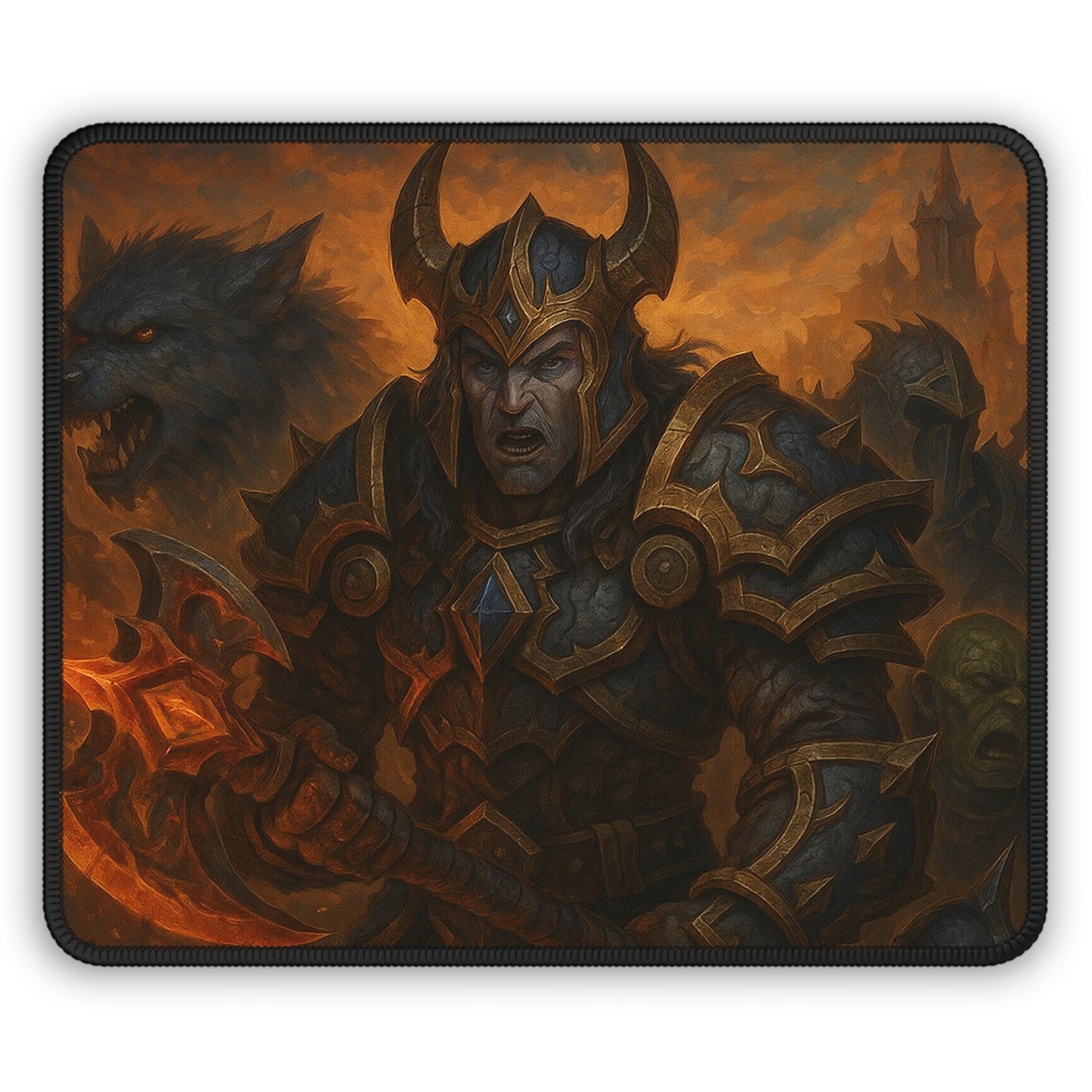 Infernal Warlord Mouse Pad