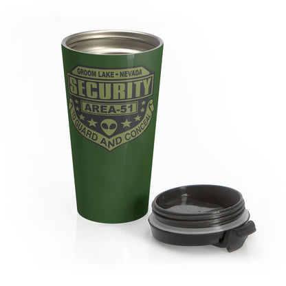 Area 51 Security Stainless Steel Travel Mug