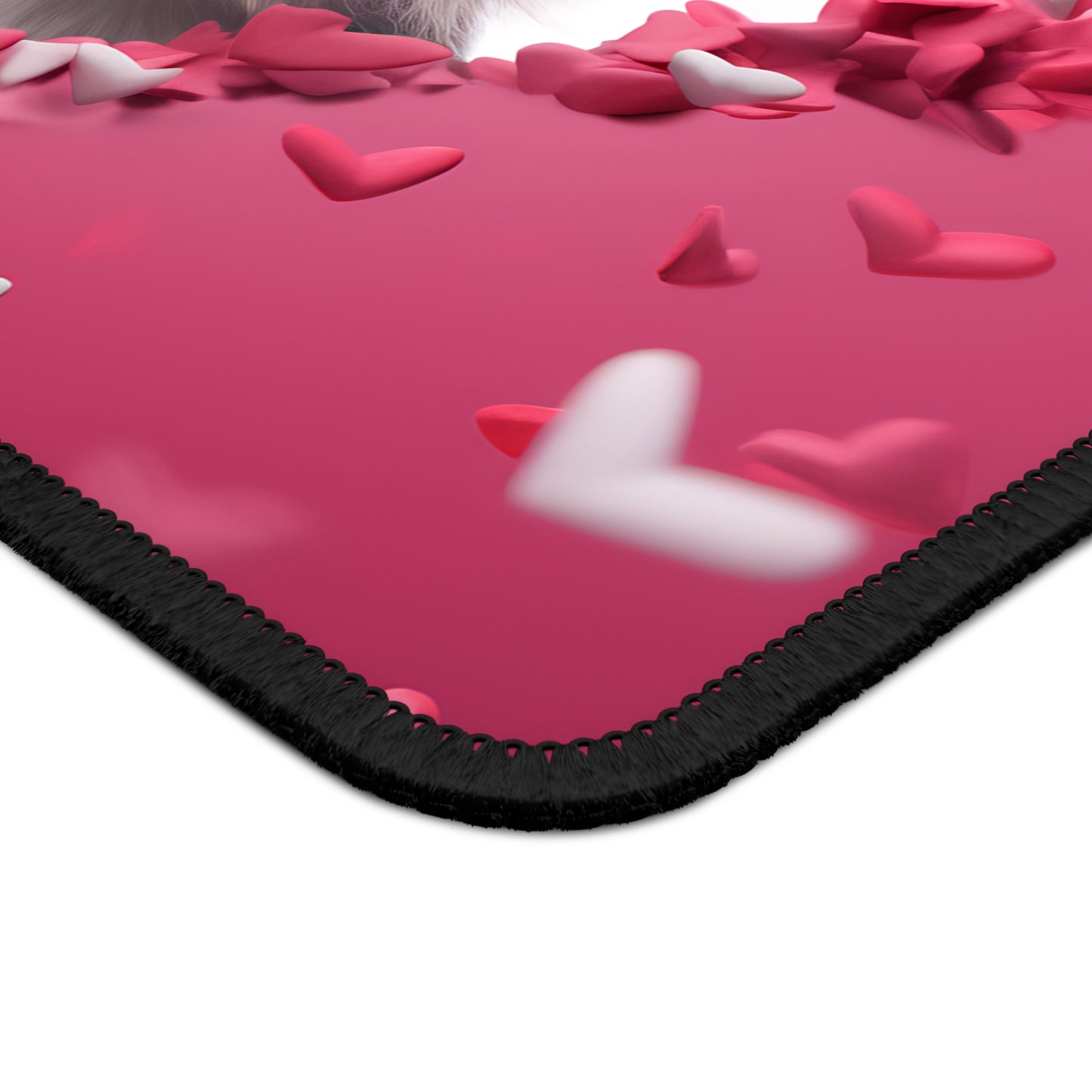 Heart Halo Pup Mouse Pad