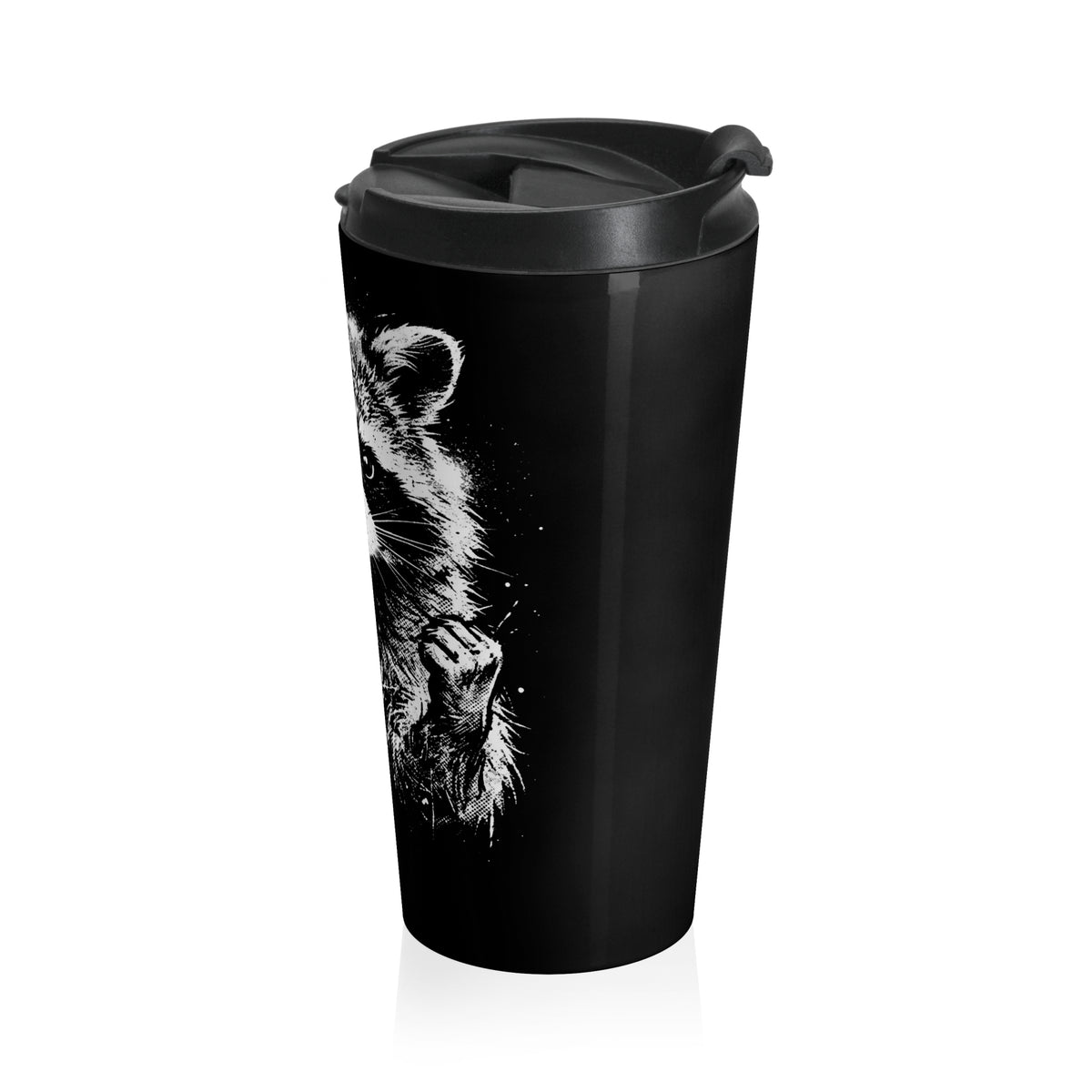 Zero F’s Given Raccoon Stainless Steel Travel Mug