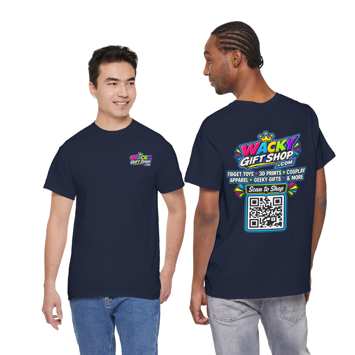 Official WackyGiftShop.com Logo T-Shirt