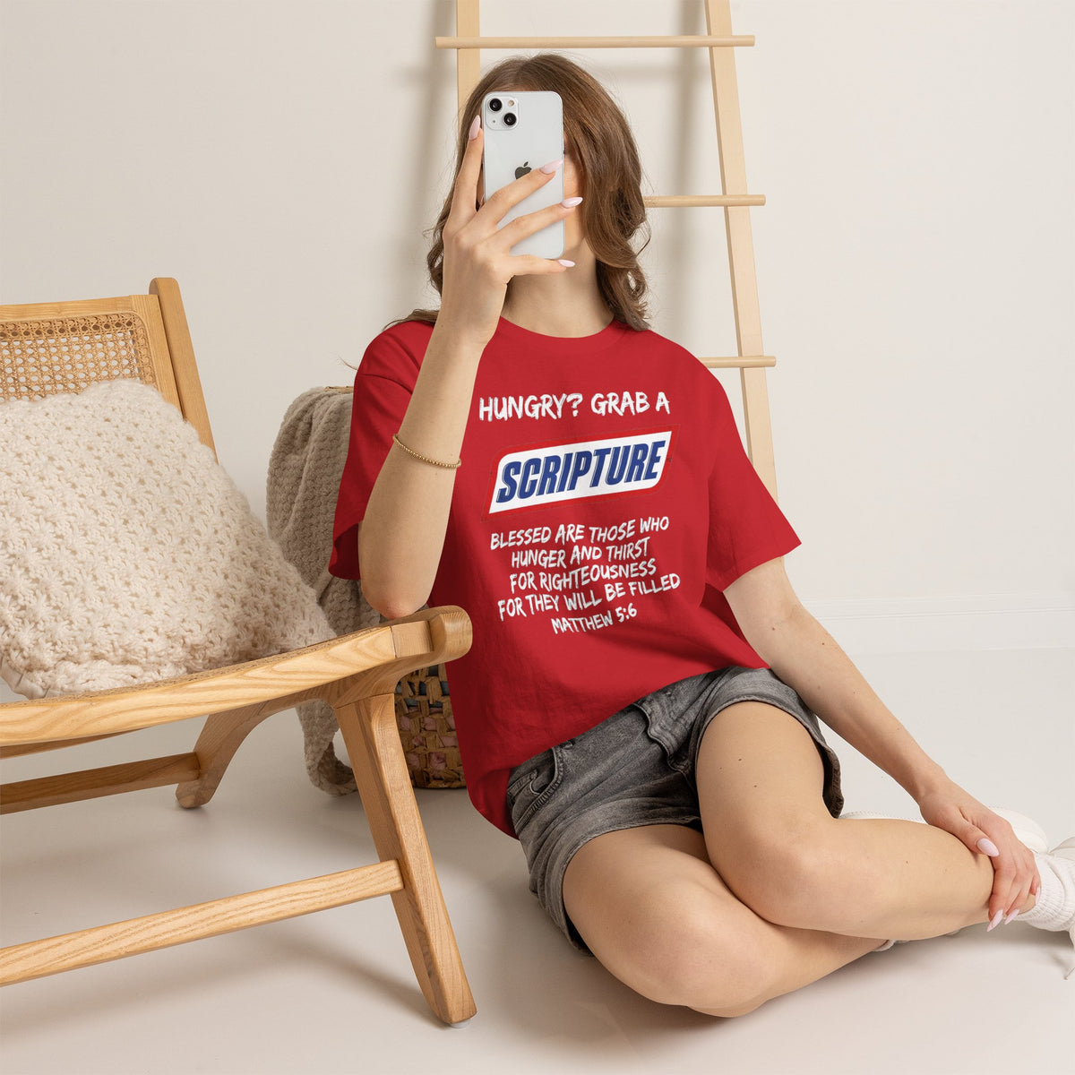 Hungry? Grab a Scripture Christian T-Shirt