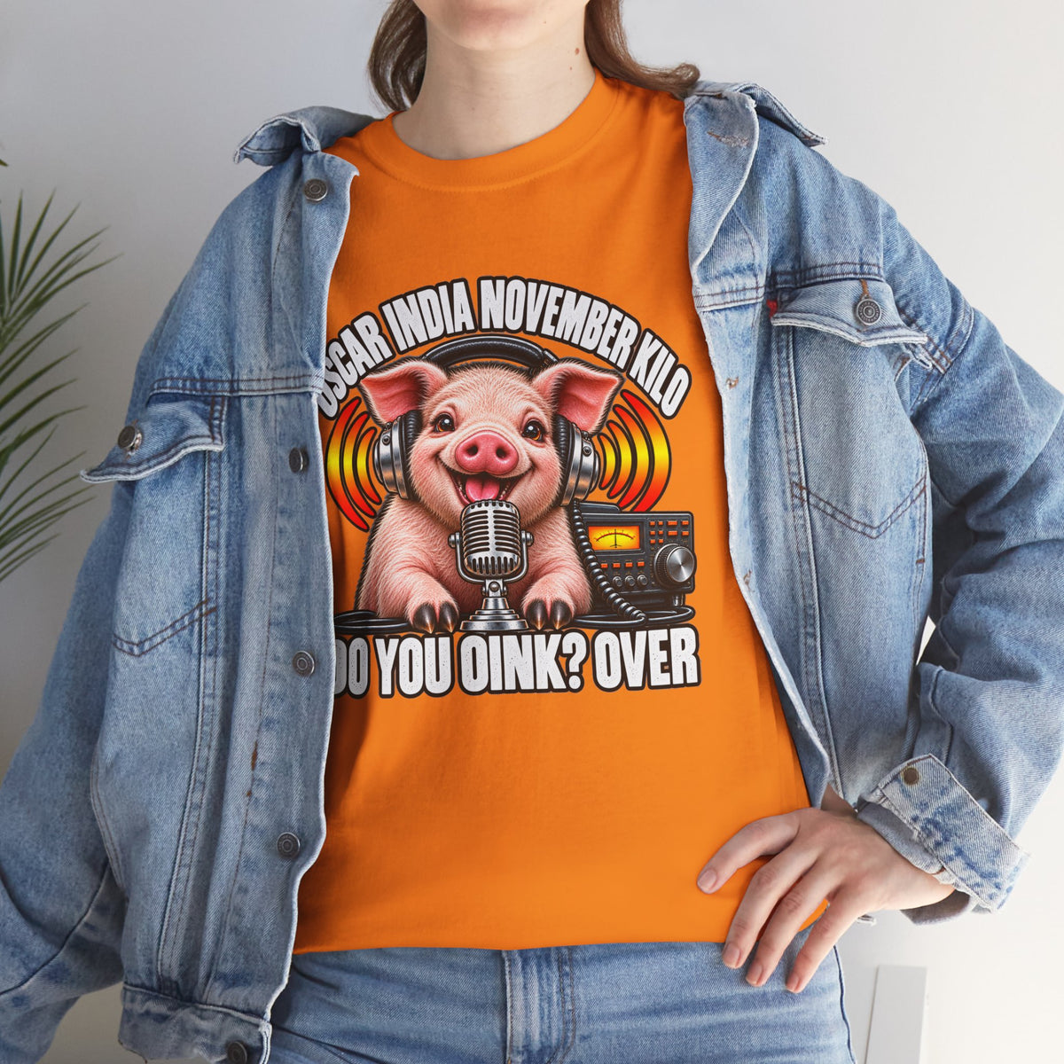 Do You Oink? Over Pig Ham Radio T-Shirt
