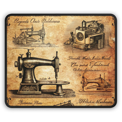 Vintage Victorian Collage Mouse Pad