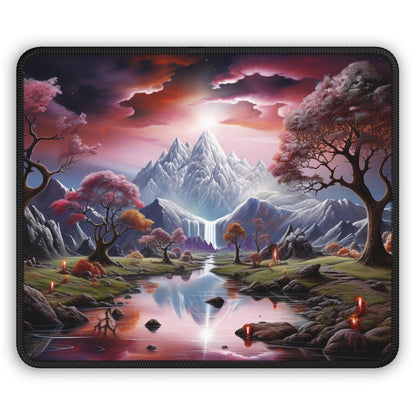 Enchanted Crystal Valley Mouse Pad