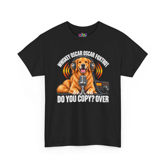 Do You Copy? Over Dog Ham Radio T-Shirt