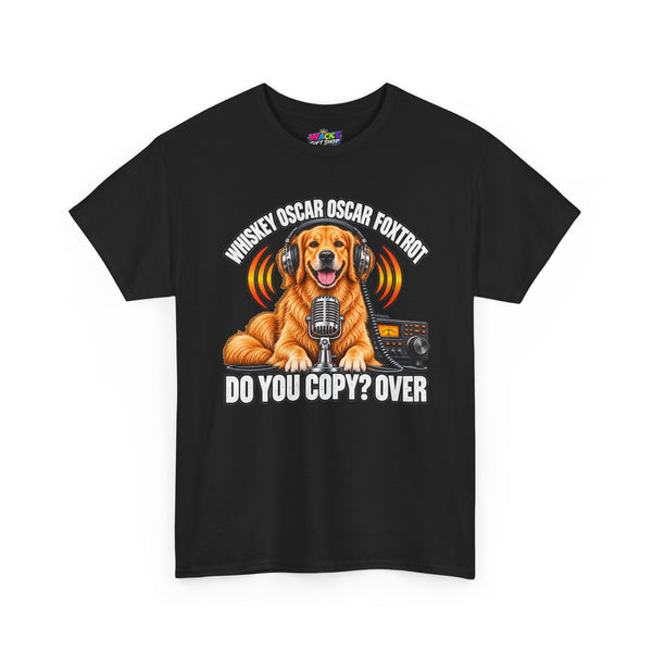 Do You Copy? Over Dog Ham Radio T-Shirt
