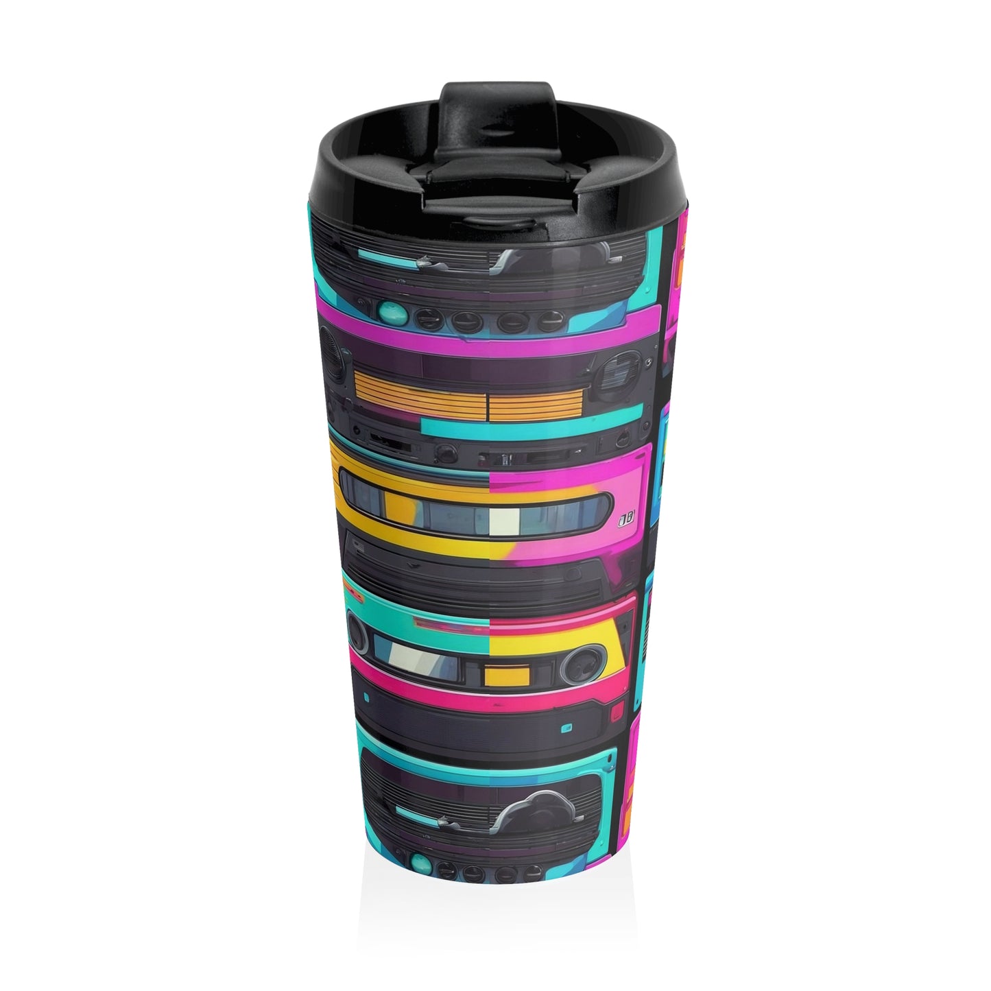 Retro Boombox Travel Mug