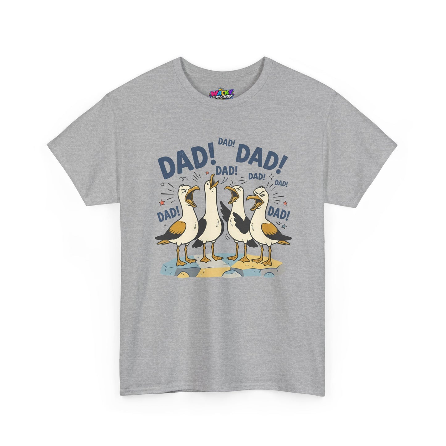 Dad Dad Dad Seagull T-Shirt