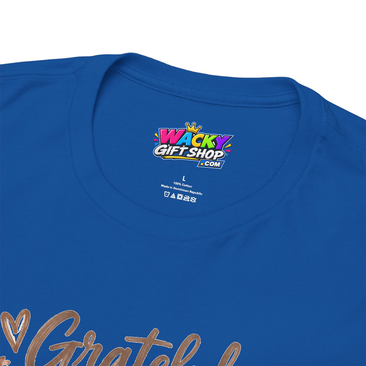 Grateful Thankful Blessed Christian T-Shirt