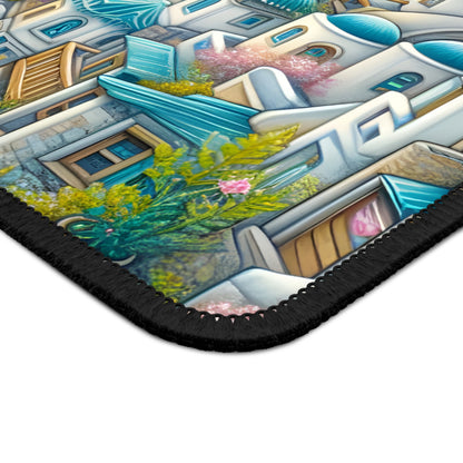 Santorini Dreamscape Mouse Pad