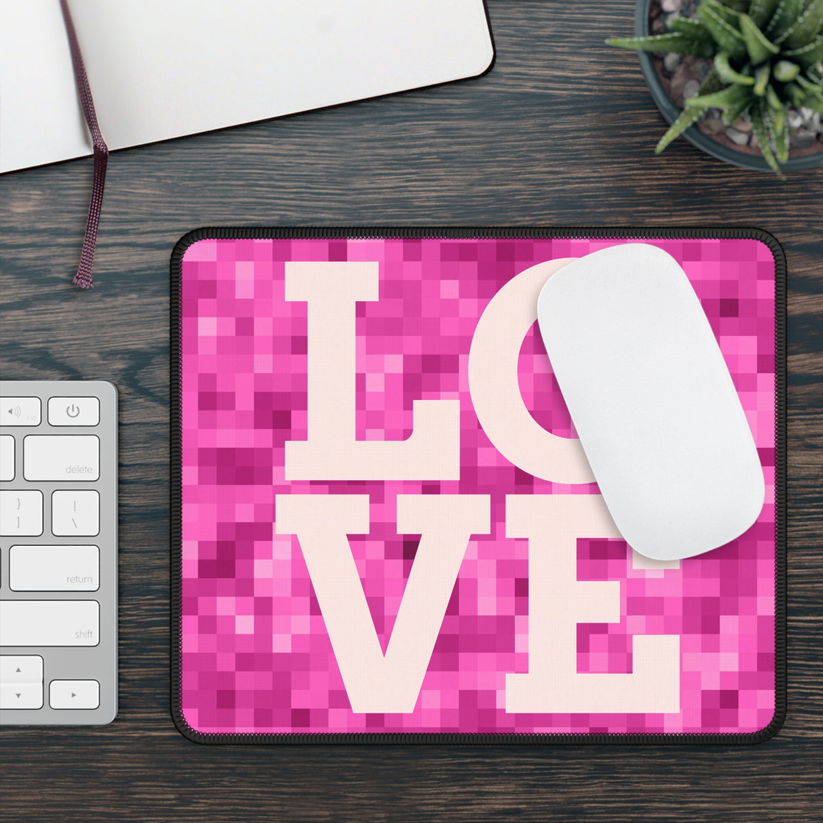 Pixel Love Mouse Pad