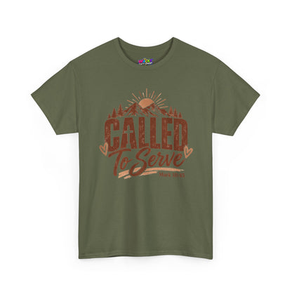 Called to Serve Mark 10:45 Christian T-Shirt