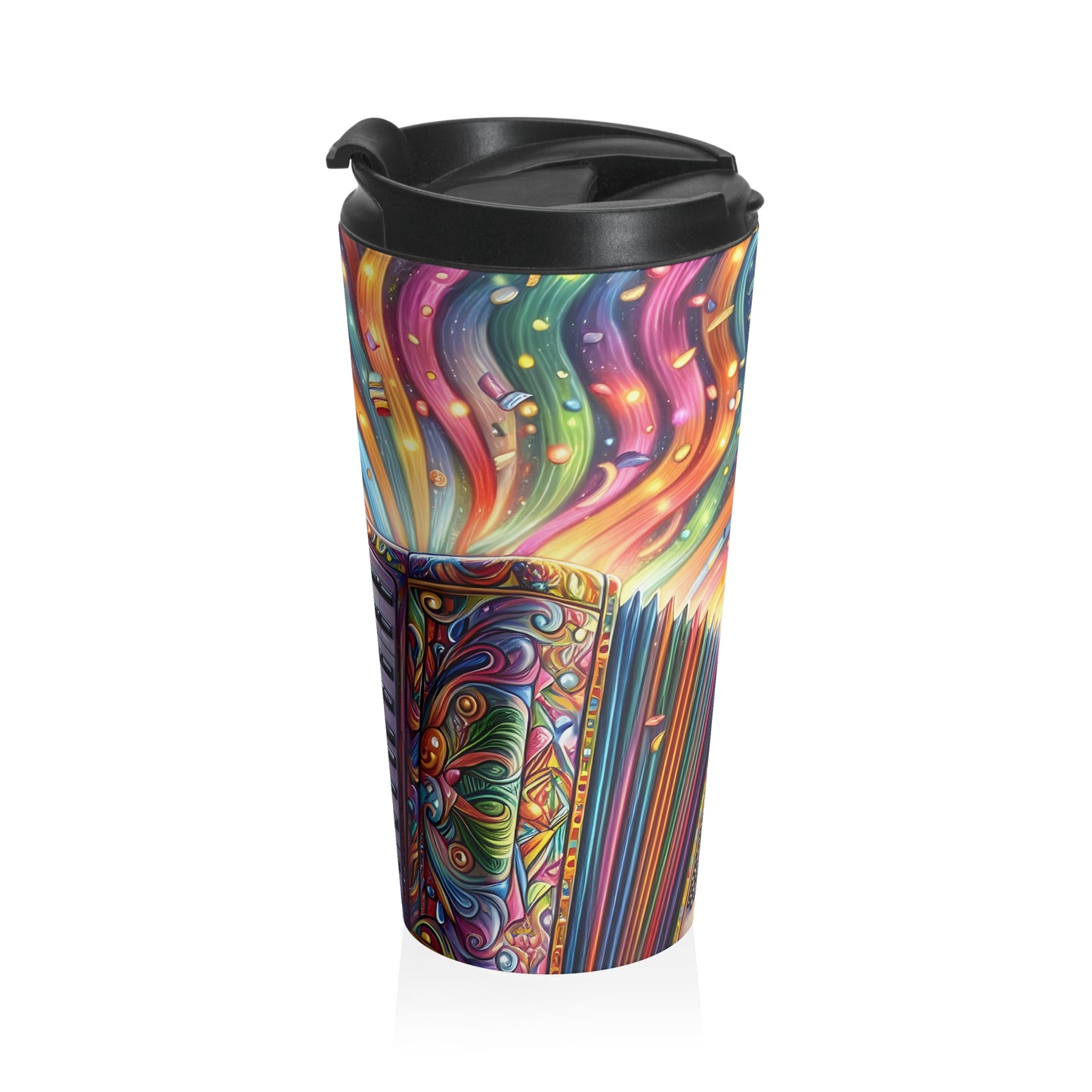 Rainbow Melody Travel Mug