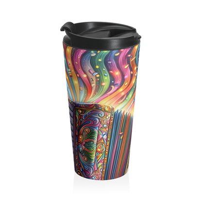 Rainbow Melody Travel Mug