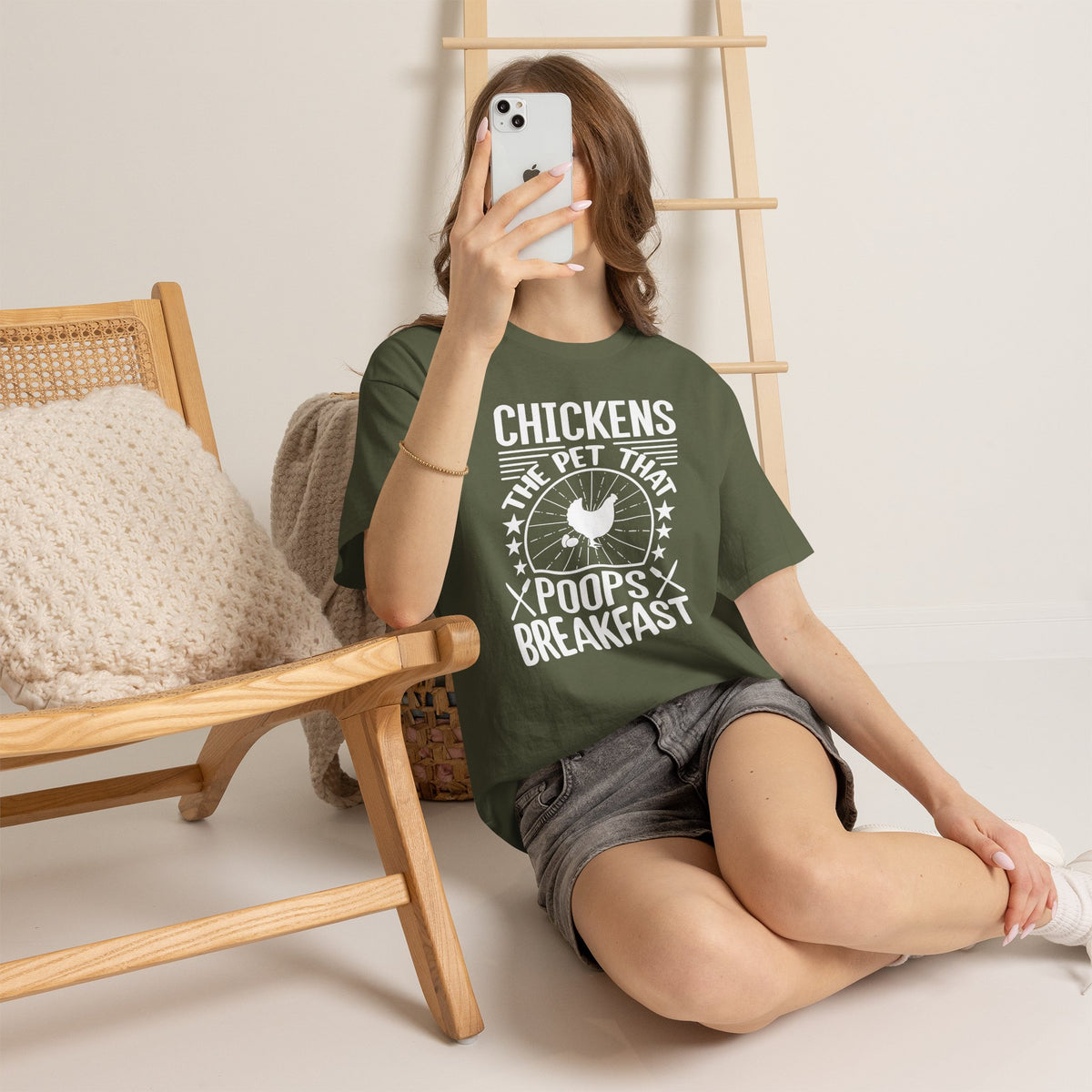Chickens: The Pet That Poops Breakfast T-Shirt