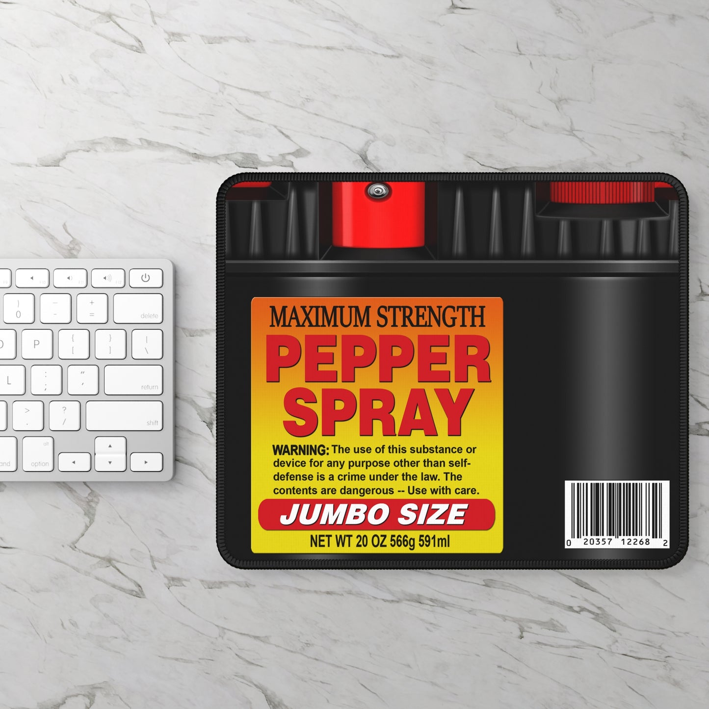 Jumbo Pepper Spray Mouse Pad