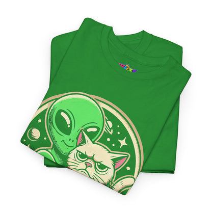 Alien Cat Encounter T-Shirt