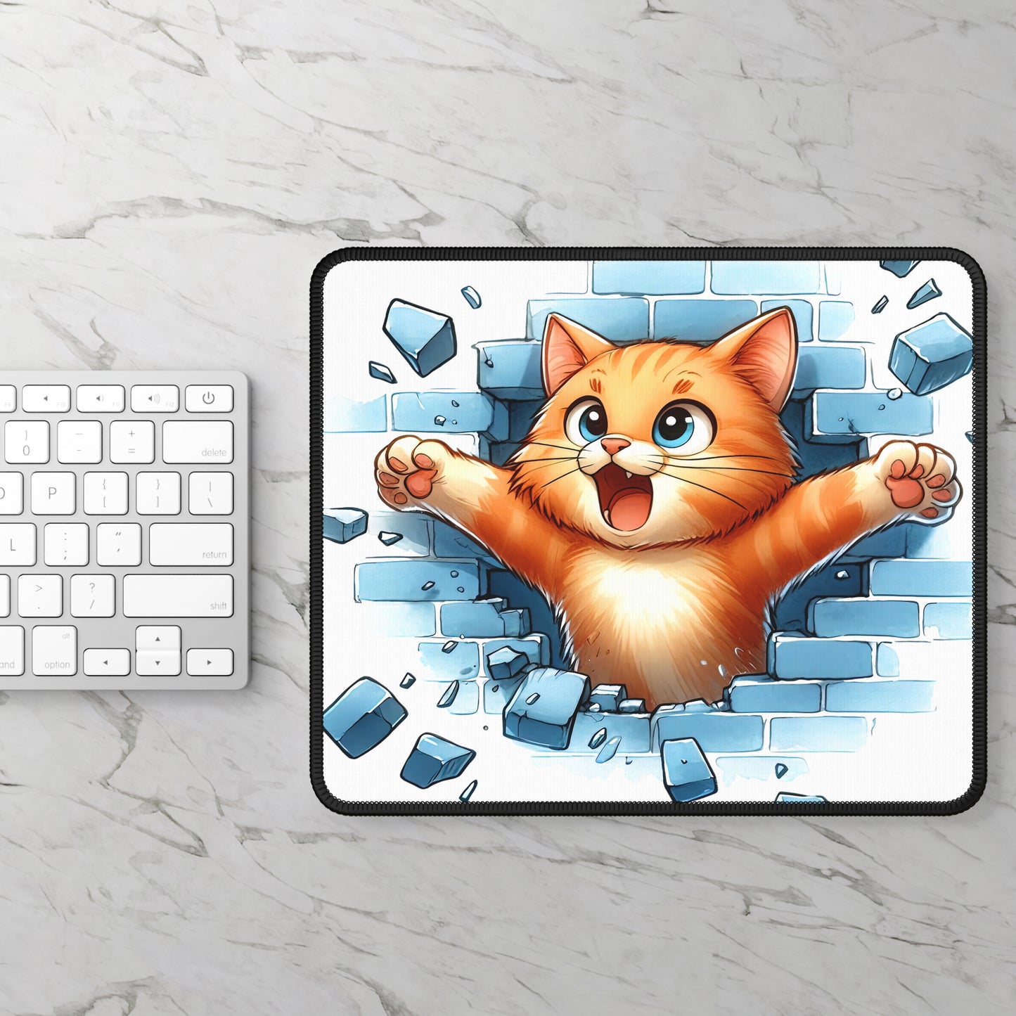 Breakthrough Kitty Mouse Pad