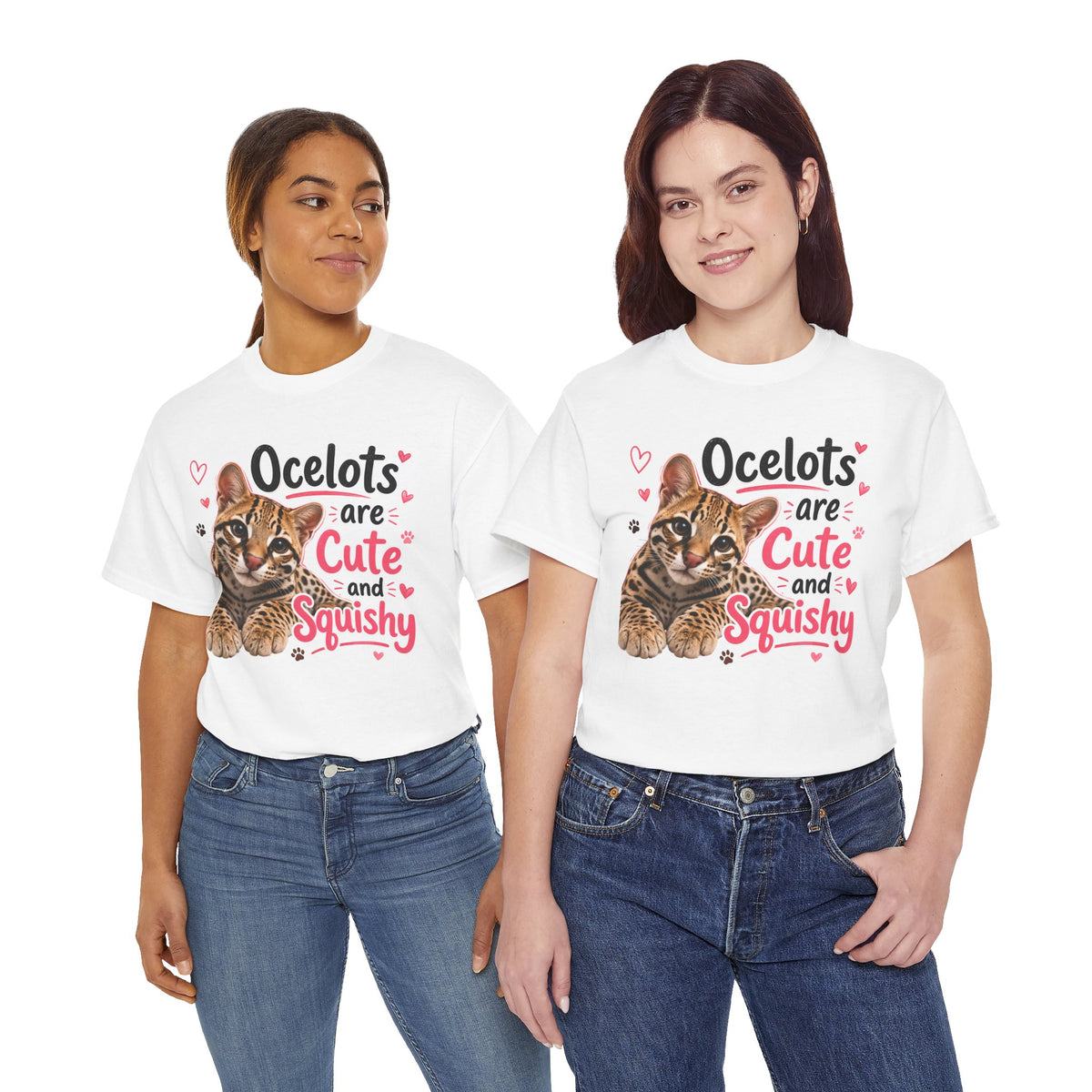 Ocelots Are Cute and Squishy T-Shirt