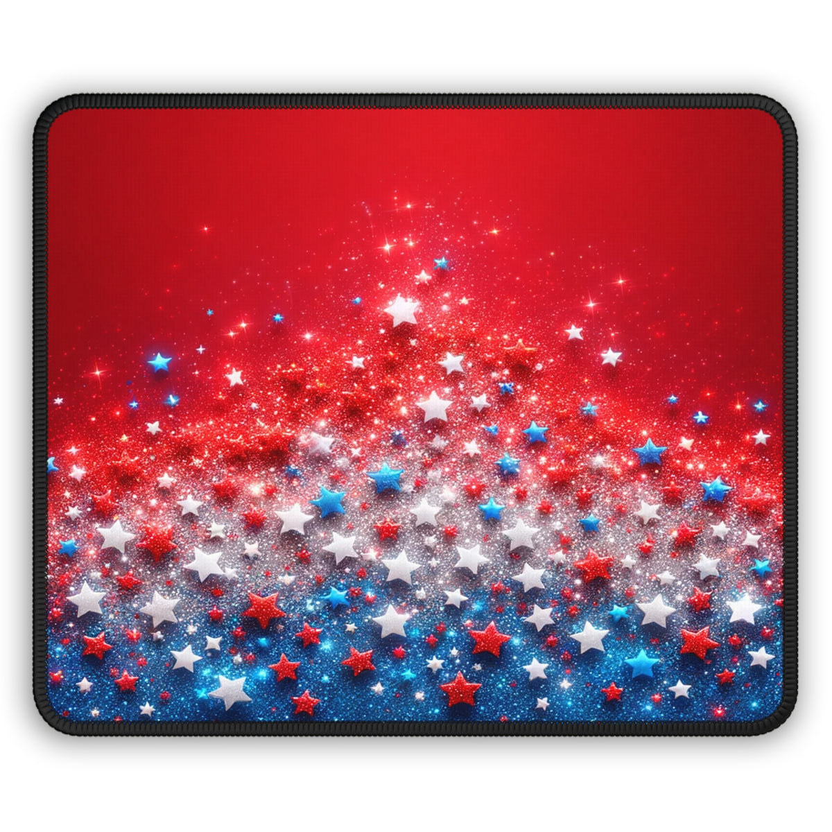 Stars & Stripes Sparkle Mouse Pad