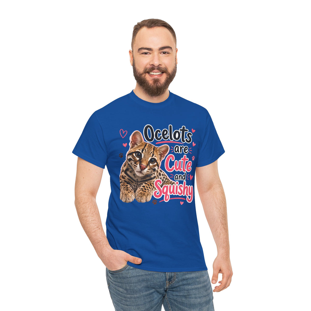 Ocelots Are Cute and Squishy T-Shirt