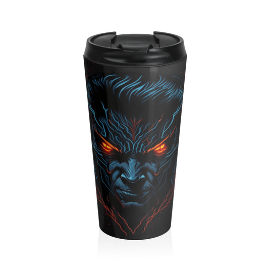 Inferno Eyes Stainless Steel Travel Mug – 15oz