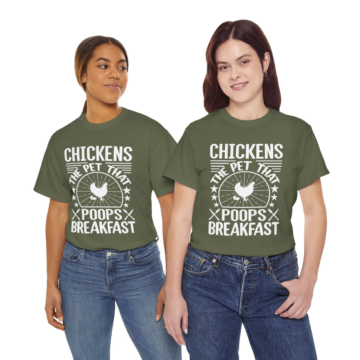 Chickens: The Pet That Poops Breakfast T-Shirt