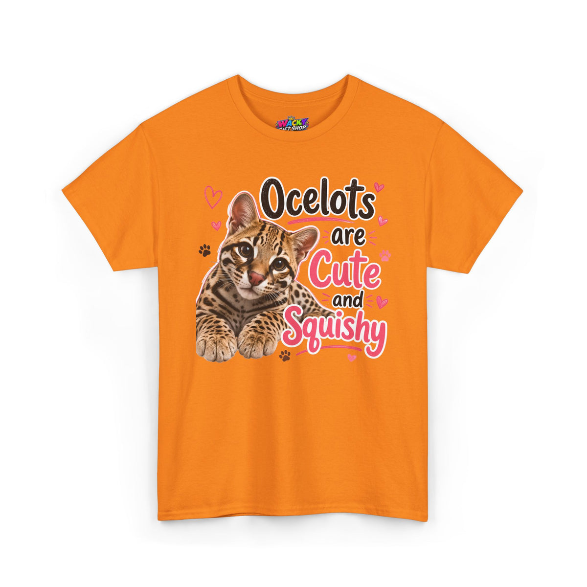 Ocelots Are Cute and Squishy T-Shirt
