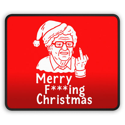 Merry F***ing Christmas Mouse Pad