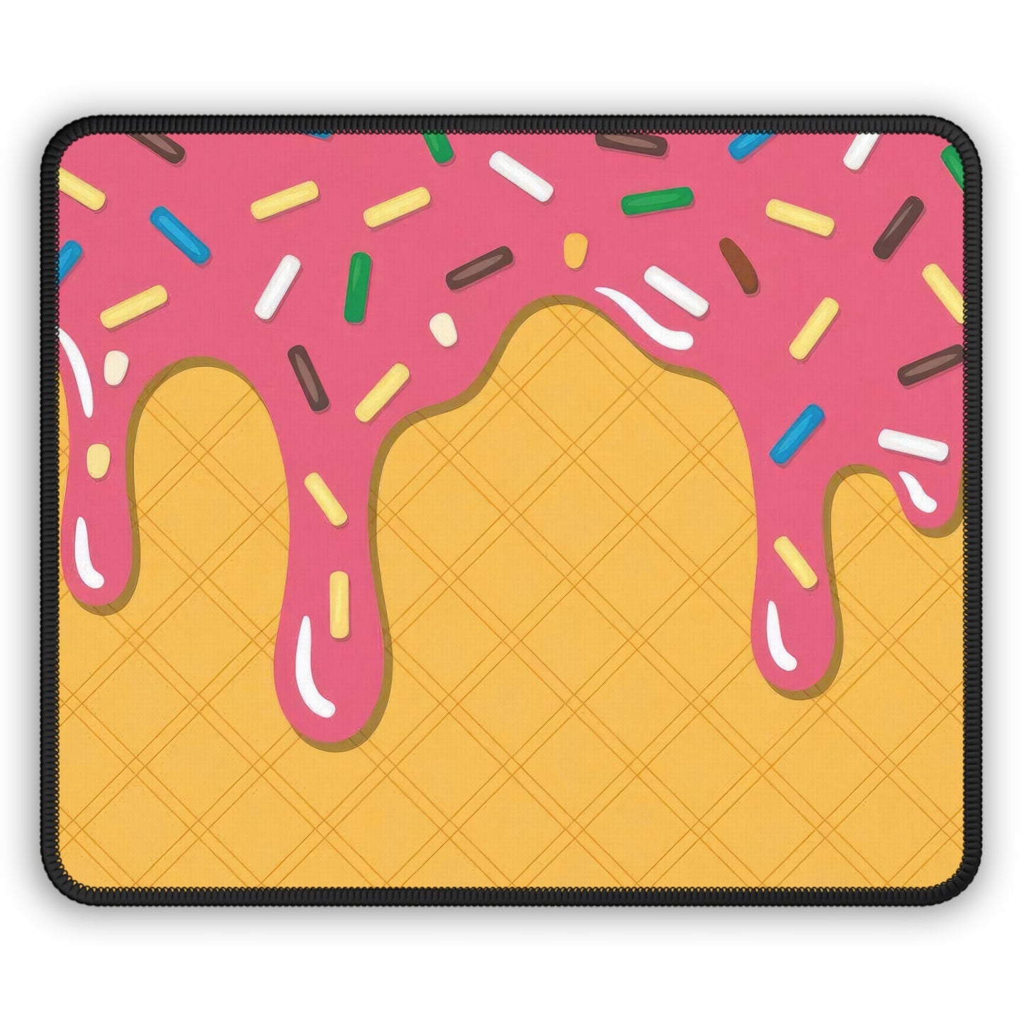Strawberry Frosted Sprinkles Mouse Pad