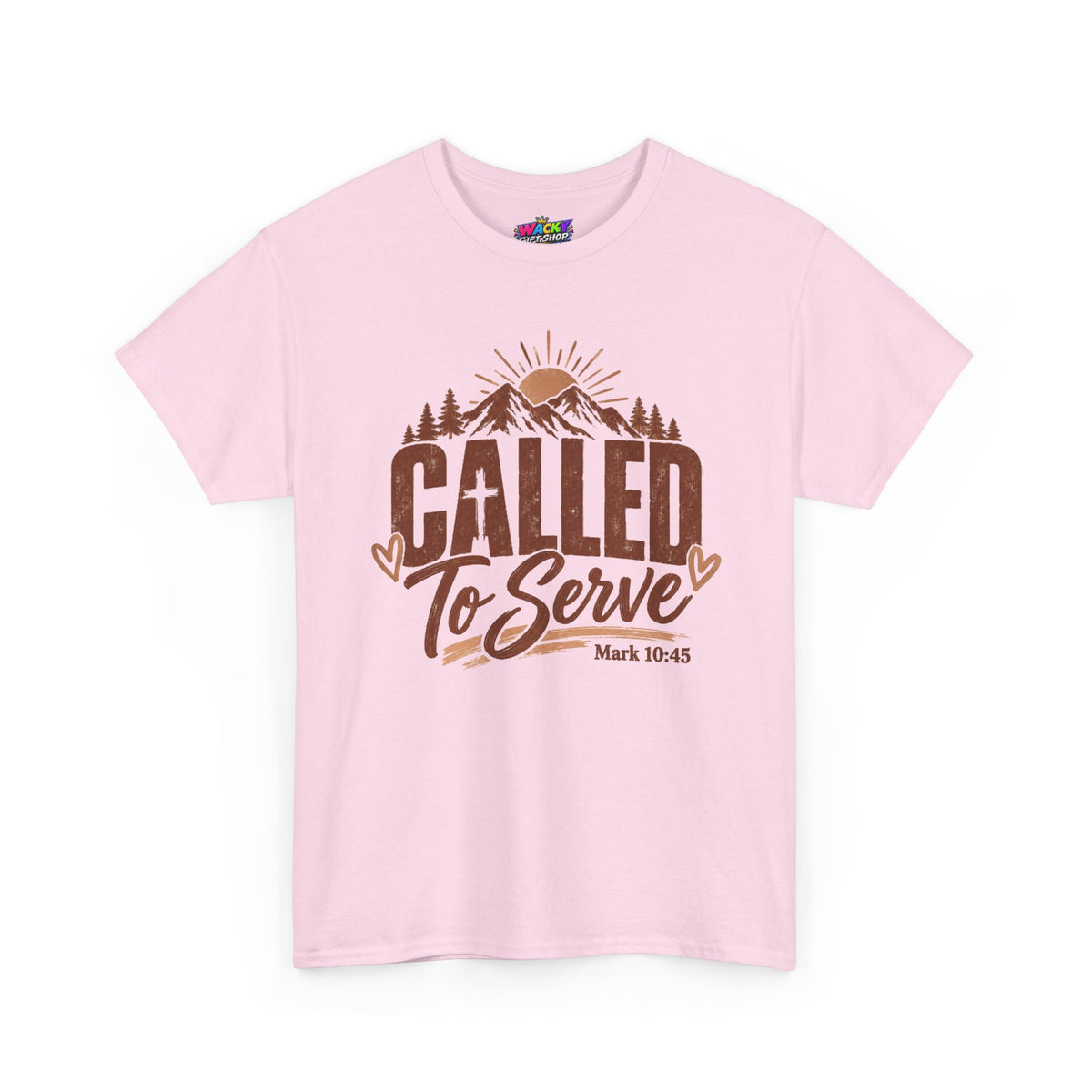 Called to Serve Mark 10:45 Christian T-Shirt