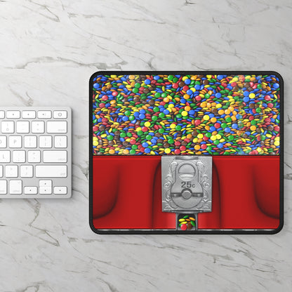 Candy-Coated Chocolate Dispenser Mouse Pad