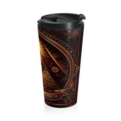 All-Seeing Pyramid Travel Mug