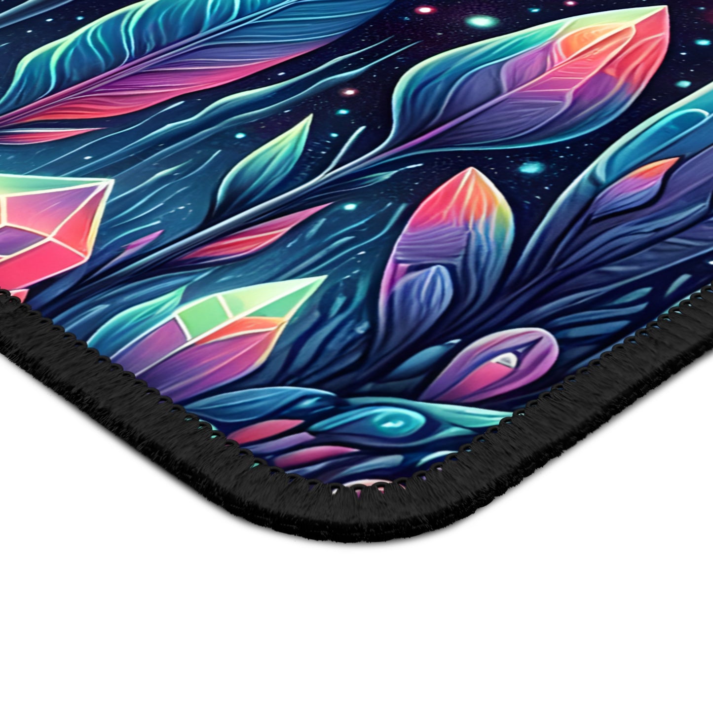 Cosmic Alien Garden Mouse Pad